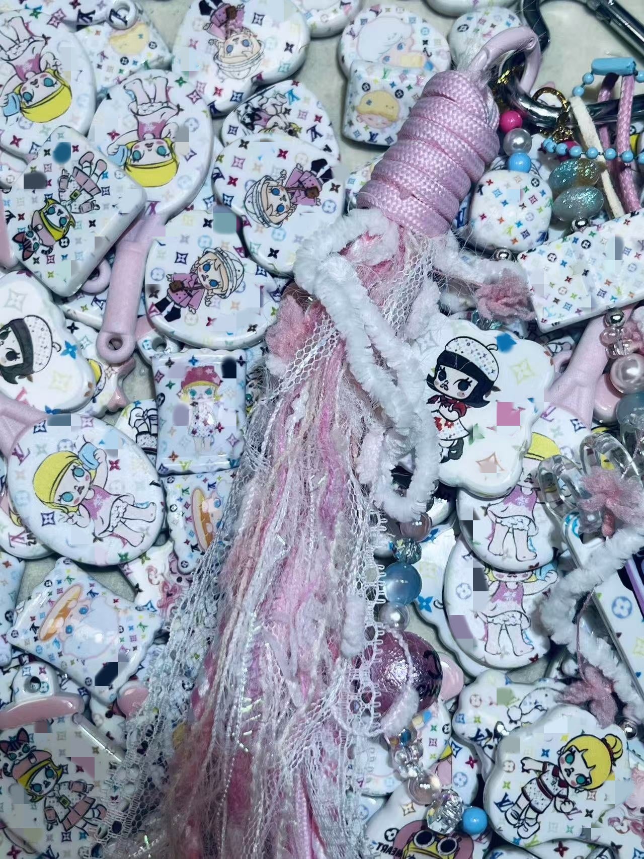 【B055】ピンクぽぽ