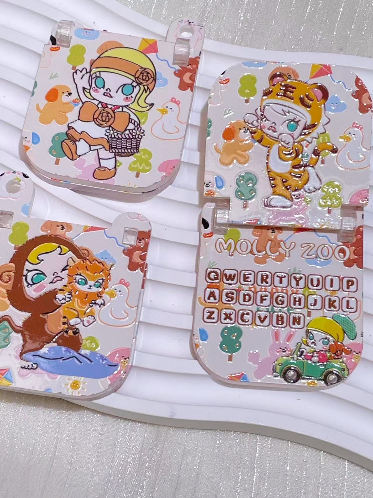 【D001】スマートフォン風パーツ｜かわいいサイズ｜ハンドメイドにぴったり